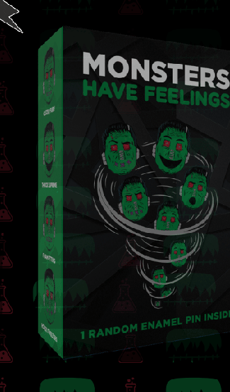 Frankenswitches Monsters Have Feelings blind box
